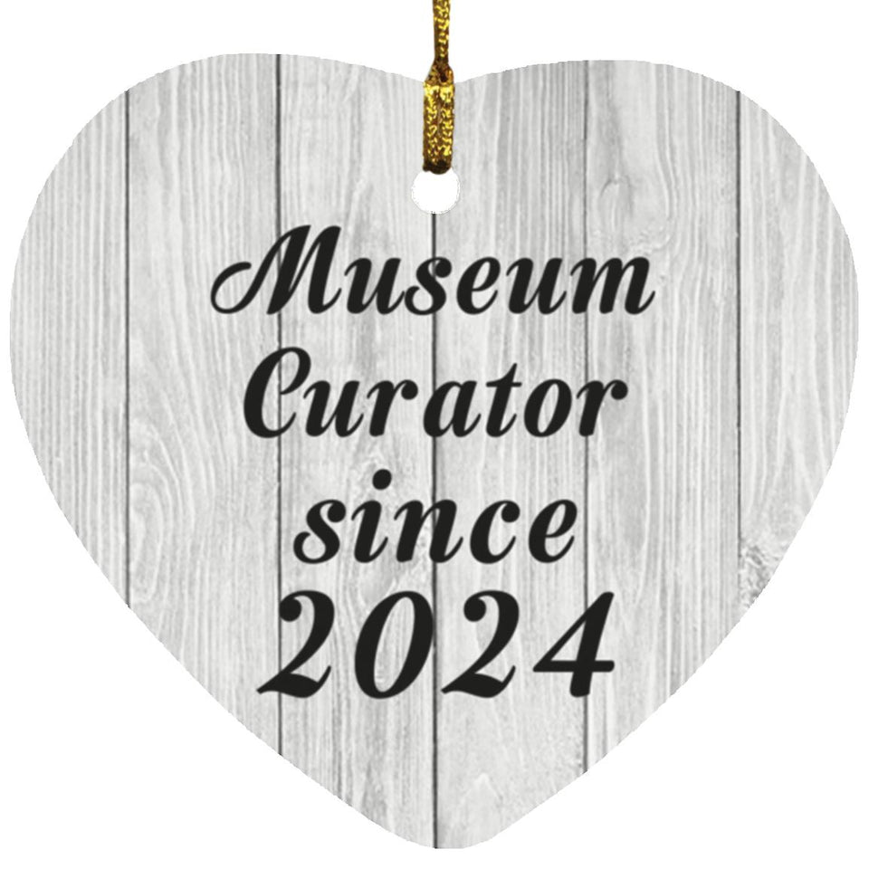 Museum Curator Since 2024 - Heart Ornament F