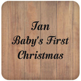 Ian Baby's First Christmas - Drink Coaster C