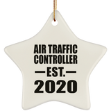 Air Traffic Controller Established EST. 2020 - Star Ornament