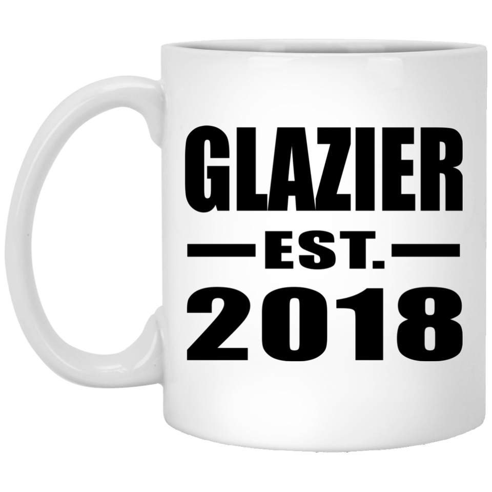 Glazier Established EST. 2018 - 11 Oz Coffee Mug