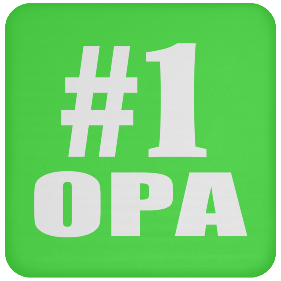Number One #1 Opa - Drink Coaster