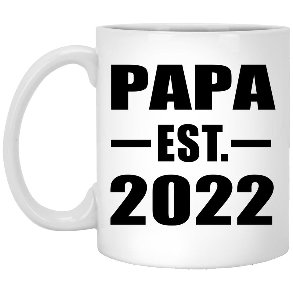 Papa Established EST. 2022 - 11oz Coffee Mug