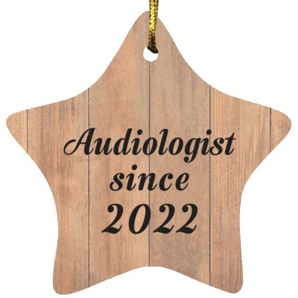 Audiologist Since 2022 - Star Ornament C