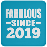 5th Birthday Fabulous Since 2019 - Drink Coaster