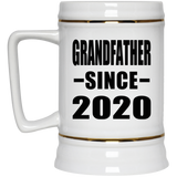 Grandfather Since 2020 - Beer Stein