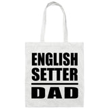 English Setter Dad - Tote Bag White