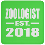 Zoologist Established EST. 2018 - Drink Coaster