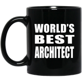 World's Best Architect - 11 Oz Coffee Mug Black