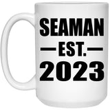 Seaman Established EST. 2023 - 15oz Coffee Mug