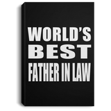 World's Best Father In Law - Canvas Portrait