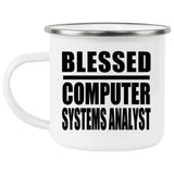 Blessed Computer Systems Analyst - 12oz Camping Mug
