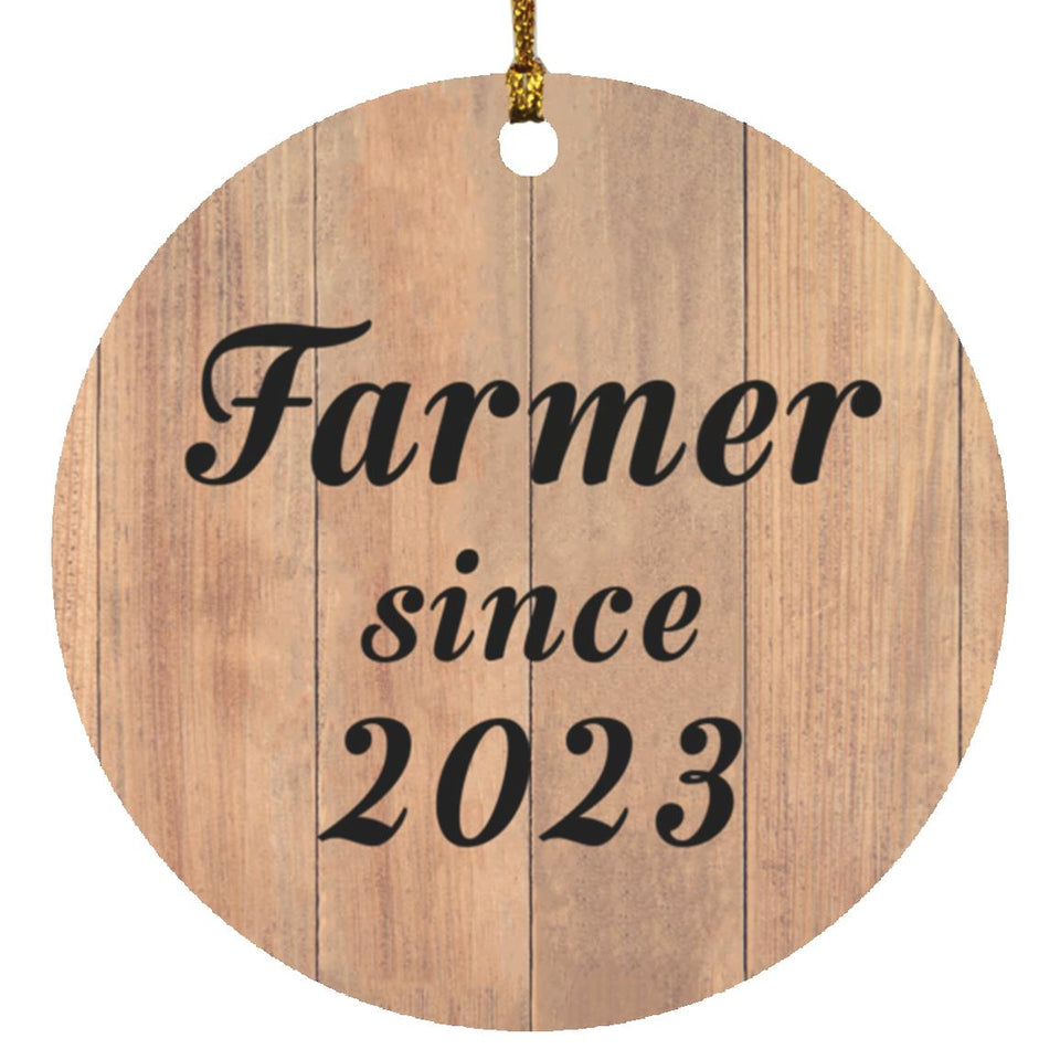 Farmer Since 2023 - Circle Ornament C