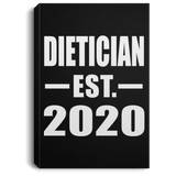 Dietician Established EST. 2020 - Canvas Portrait