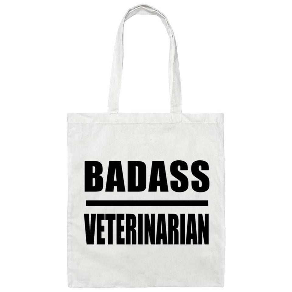 Badass Veterinarian - Tote Bag White