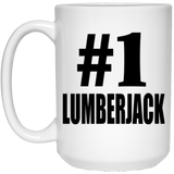 Number One #1 Lumberjack - 15 Oz Coffee Mug