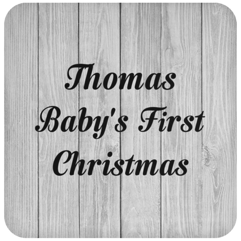 Thomas Baby's First Christmas - Drink Coaster F