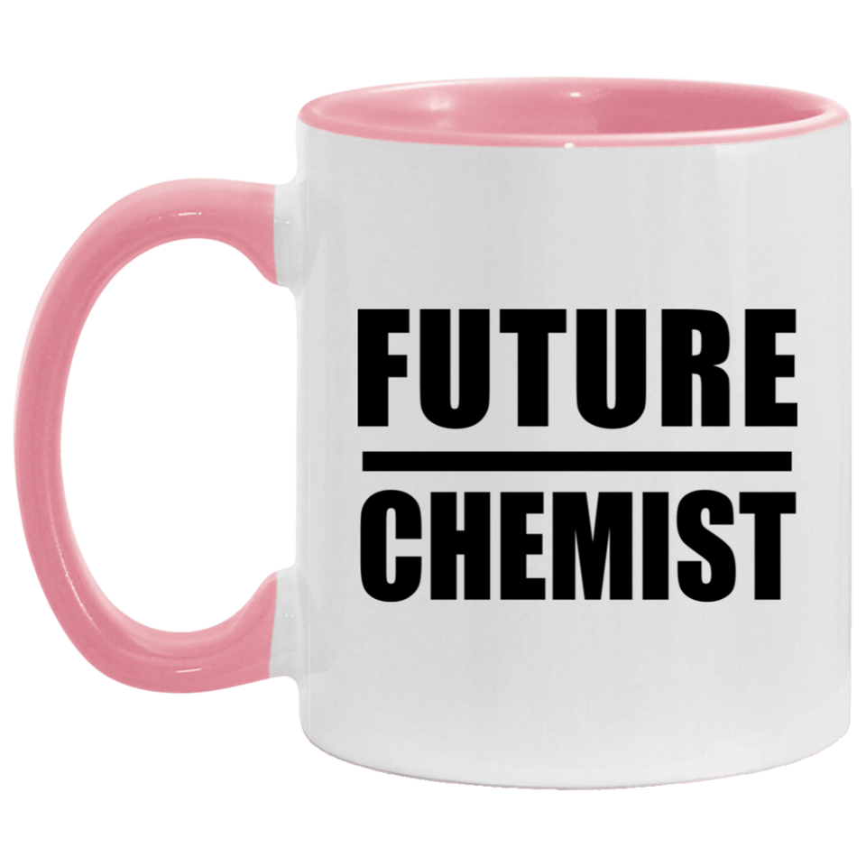 Future Chemist - 11oz Accent Mug Pink