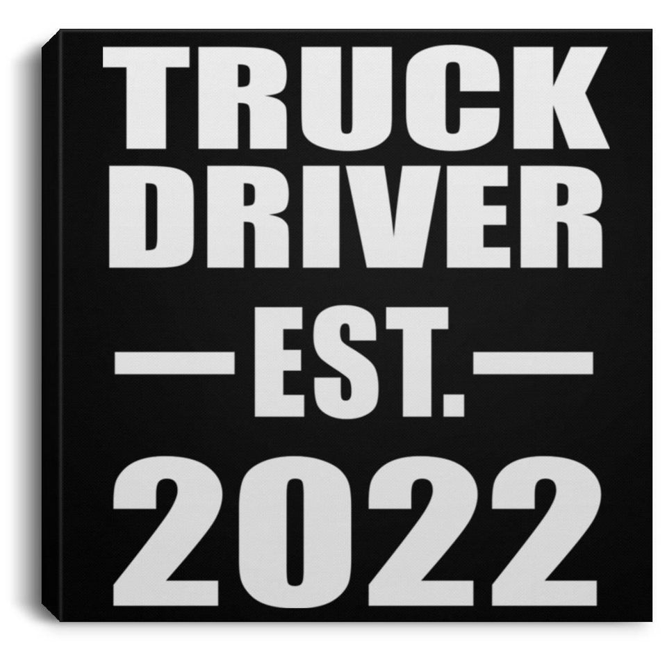 Truck Driver Established EST. 2022 - Canvas Square