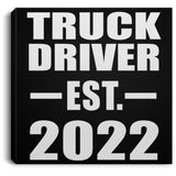 Truck Driver Established EST. 2022 - Canvas Square