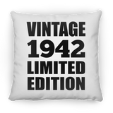 82nd Birthday Vintage 1942 Limited Edition - Throw Pillow