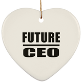 Future CEO - Heart Ornament