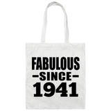 83rd Birthday Fabulous Since 1941 - Tote Bag White