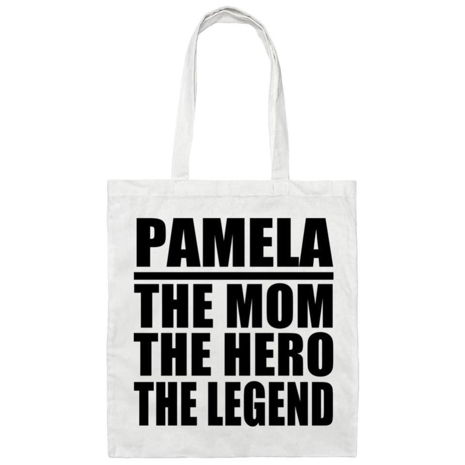 Pamela The Mom The Hero The Legend - Tote Bag White