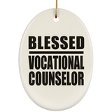 Blessed Vocational Counselor - Oval Ornament