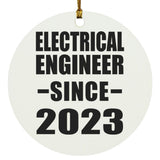 Electrical Engineer Since 2023 - Circle Ornament