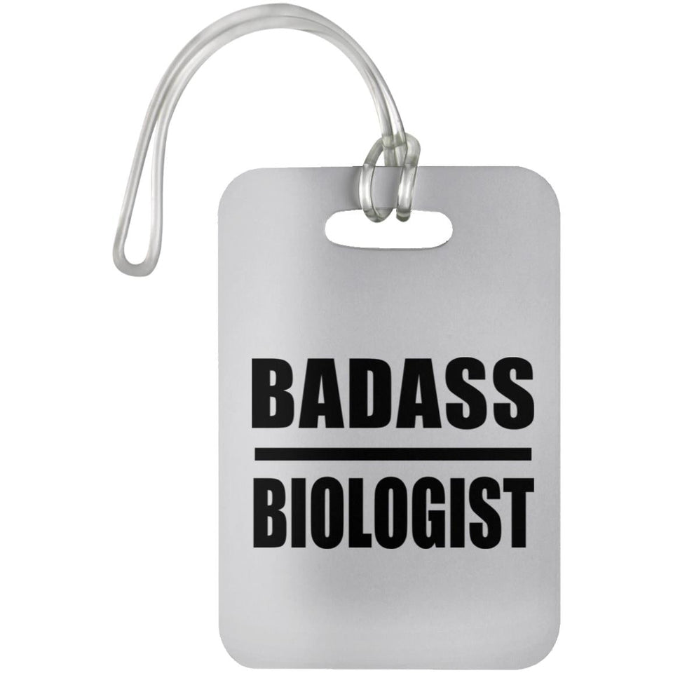 Badass Biologist - Luggage Bag Tag