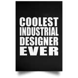 Coolest Industrial Designer Ever - Poster Portrait