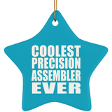 Coolest Precision Assembler Ever - Star Ornament