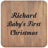 Richard Baby's First Christmas - Drink Coaster C