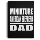 Miniature American Shepherd Dad - Canvas Portrait