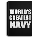 World's Greatest Navy - Canvas Portrait