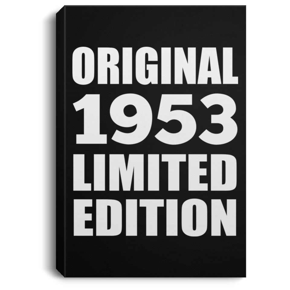 71st Birthday Original 1953 Limited Edition - Canvas Portrait