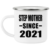 Step Mother Since 2021 - 12oz Camping Mug