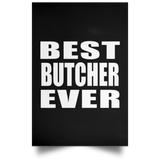 Best Butcher Ever - Poster Portrait