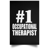 Number One #1 Occupational Therapist - Poster Portrait