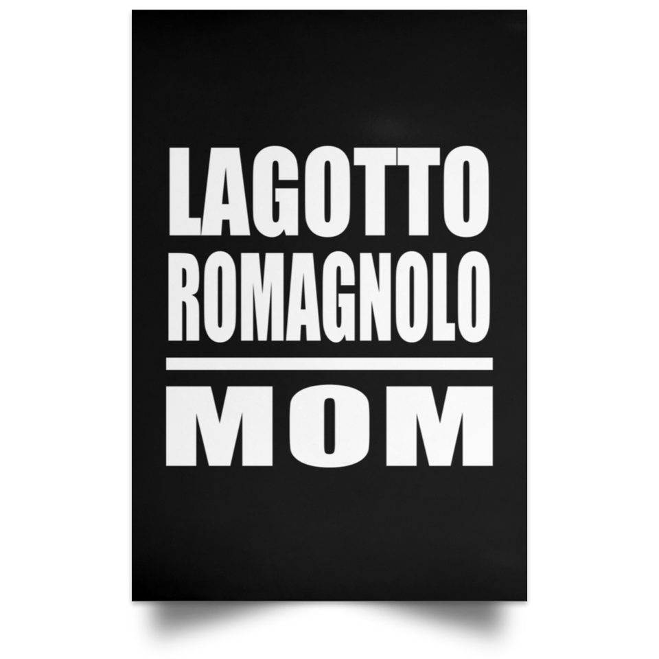 Lagotto Romagnolo Mom - Poster Portrait