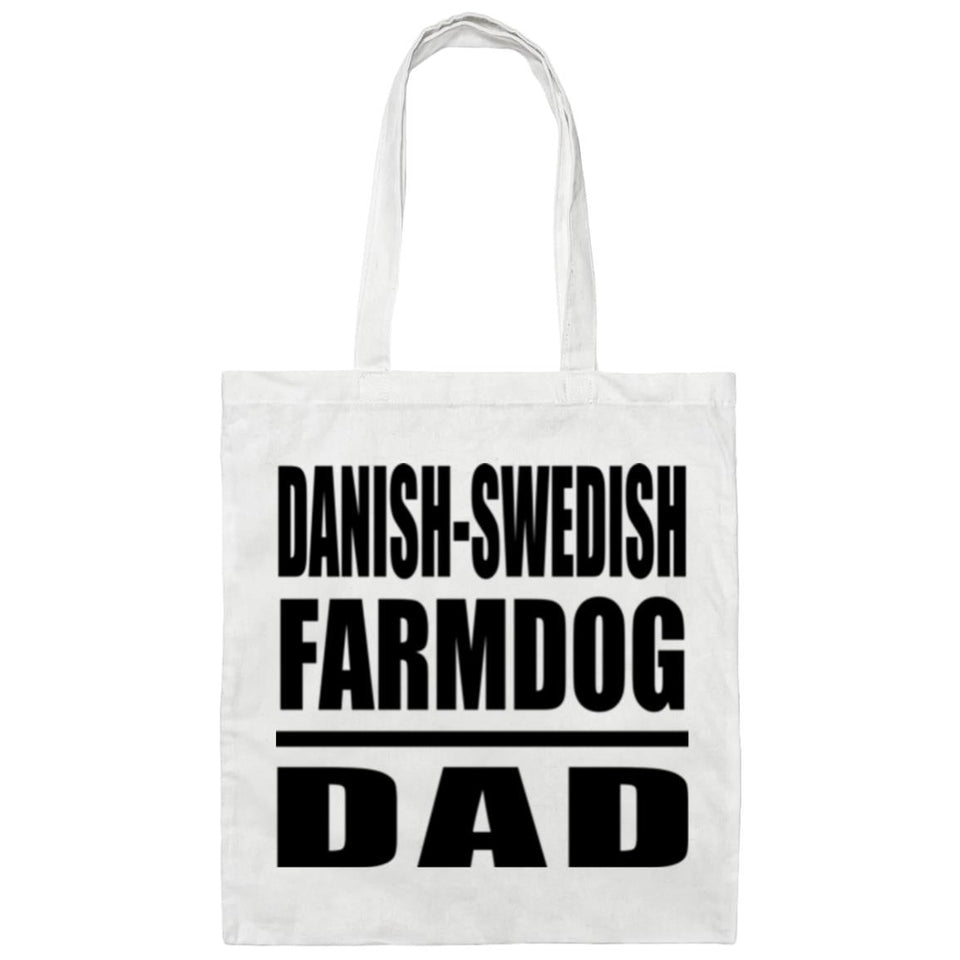 Danish-Swedish Farmdog Dad - Tote Bag White