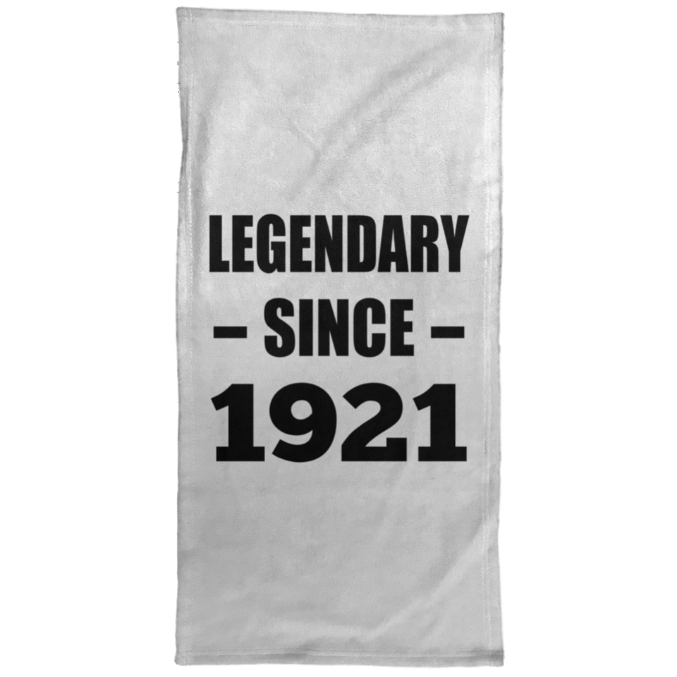 103rd Birthday Legendary Since 1921 - Hand Towel