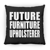 Future Furniture Upholsterer - Throw Pillow Black