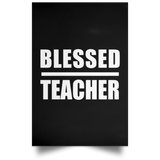 Blessed Teacher - Poster Portrait