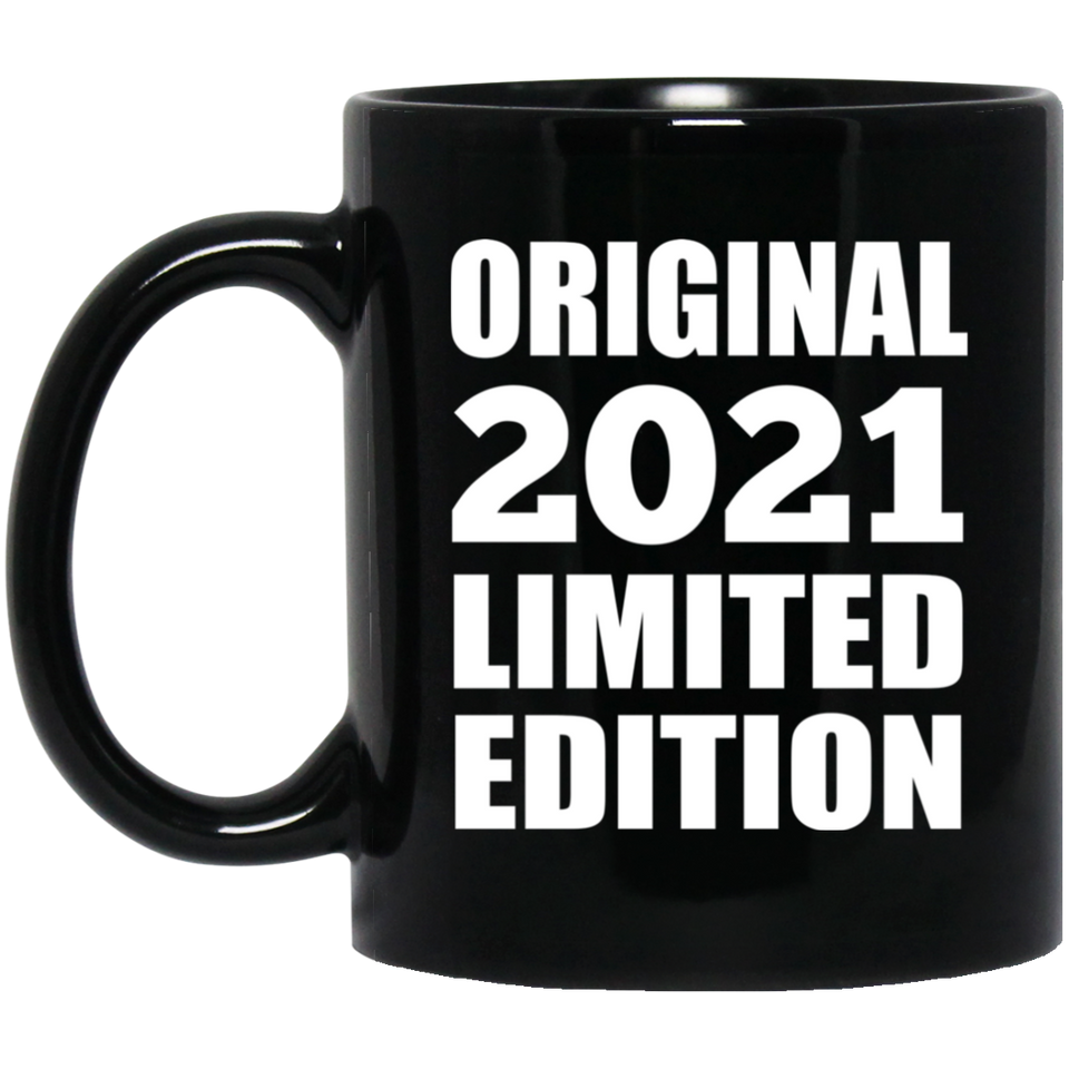 3rd Birthday Original 2021 Limited Edition - 11oz Coffee Mug Black