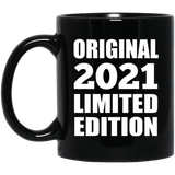 3rd Birthday Original 2021 Limited Edition - 11oz Coffee Mug Black