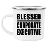Blessed Corporate Executive - 12oz Camping Mug