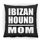 Ibizan Hound Mom - Throw Pillow Black
