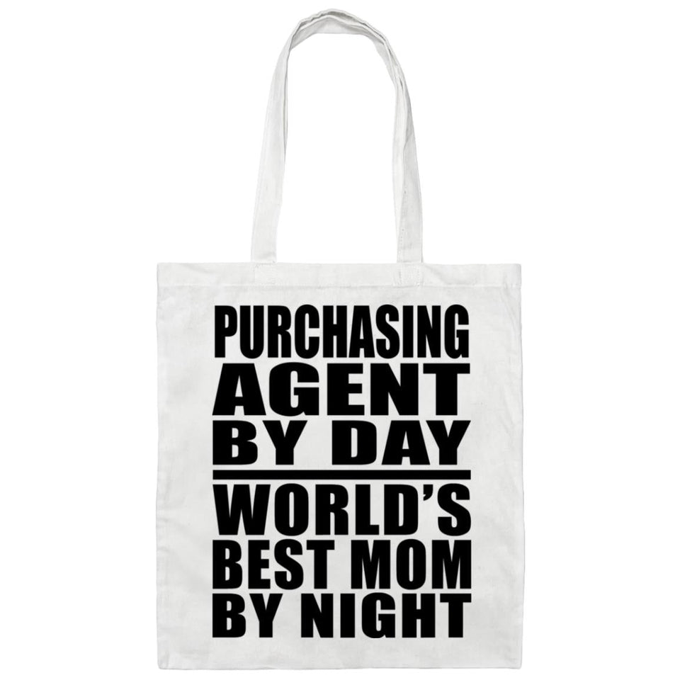Purchasing Agent By Day World's Best Mom By Night - Tote Bag White