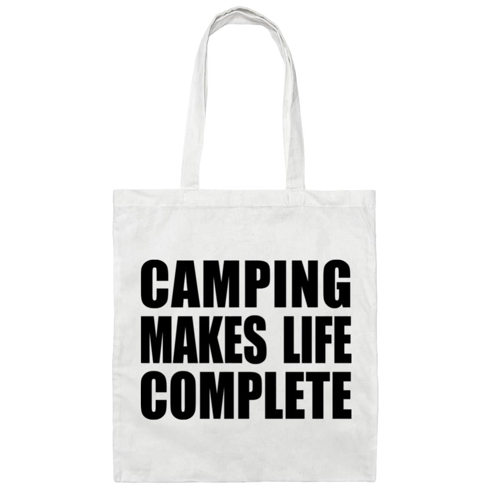 Camping Makes Life Complete - Tote Bag White
